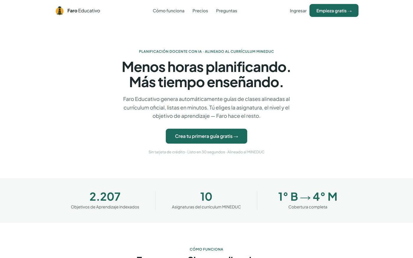 Portada de Faro Educativo